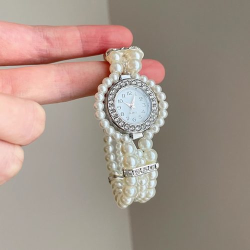 Vintage古着 Baroque pearl watch手表