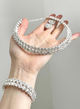 Vintage古着 Shiny rhinestones套装