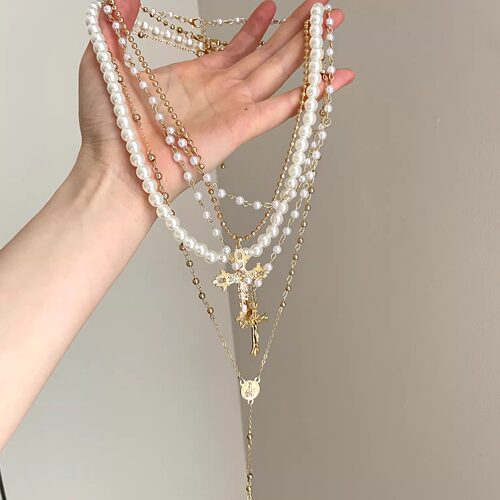 Vintage古着 Cross holy glory项链