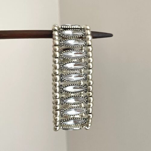Vintage古着 Silver Navette Cuff手镯