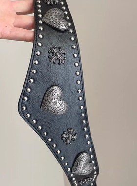 Vintage古着 Punk heart whispers腰带