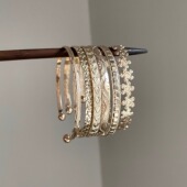 golden Vintage古着 Bohemian glow手镯