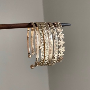 glow手镯 golden Vintage古着 Bohemian