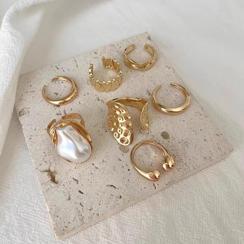 Vintage古着 Baroque pleated style套戒