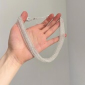 Vintage古着 pearlin项链 little Wave light