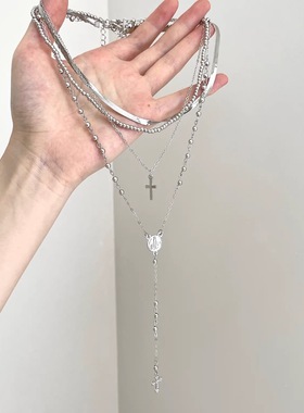 Vintage古着 The saint prays for the cross项链