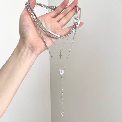 Vintage古着 The saint prays for the cross项链