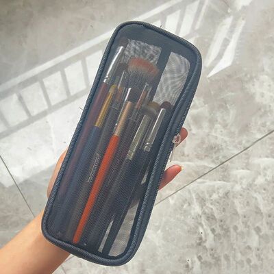 Makeup Brush Travel Case Cosmetic Toiletry Bag Organizer for