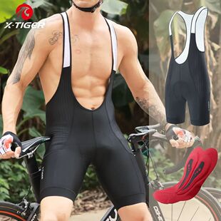 X-TIGER Pro Men's Cycling Bib Shorts Bretelle Professional C