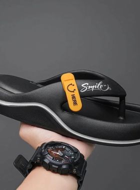 Flip Flops Mens Thong Sandals Summer 2024 New Men Shoes Thic