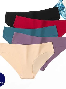 TrowBridge 5PCS/Set Women's Panties Simple Comfortable Under
