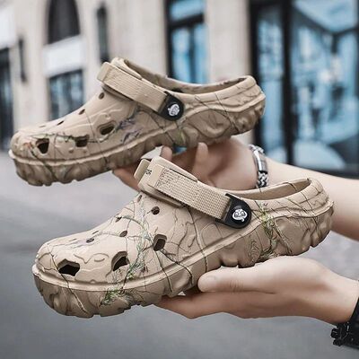 Men Shoes Slippers Men Garden Flat Sandals Platform Sandals