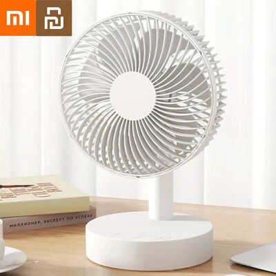 Xiaomi Youpin Fan Small White Desktop Timer Mute With Four-s