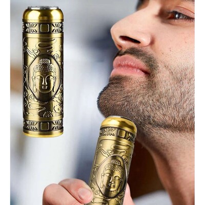 Men's Mini Electric Shaver Beard Trimmer Portable IPX7 Water