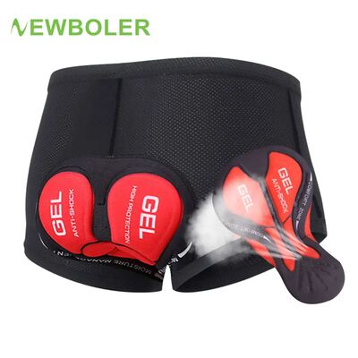 NEWBOLER Breathable Cycling Underwear Cycling Shorts  5D Gel