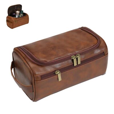 Men Vintage Luxury Toiletry Bag Travel Necessary Business Co