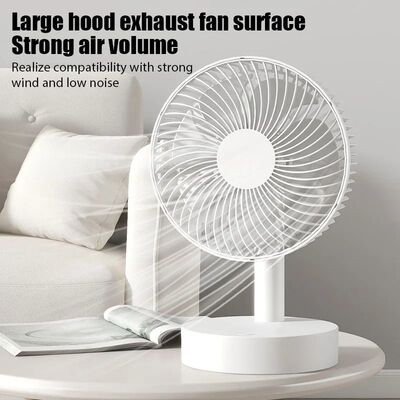 USB Small Electric Fan Home Dormitory Office Desktop High Wi