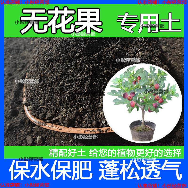 无花果专用土盆栽营养土果树专用土无花果营养土壤种植土有机肥料