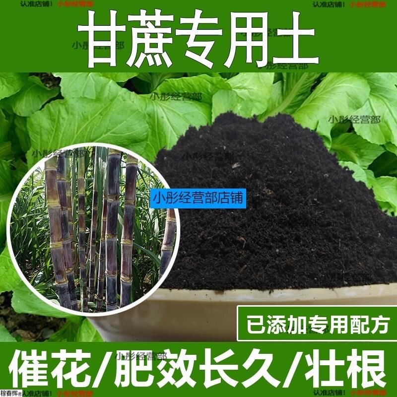 甘蔗专用土甘蔗专用营养土酸性土种植土通用土有机土肥料养花种花