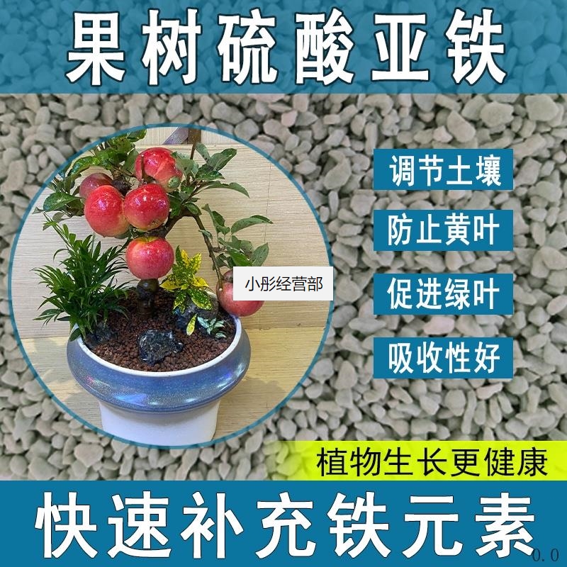 果树硫酸亚铁花肥料养花绿植通用调节生长喜酸植物专用肥