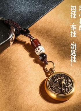 转钱十二生肖守护神本命佛吊坠钥匙扣挂件虚空藏菩萨属虎普贤文殊