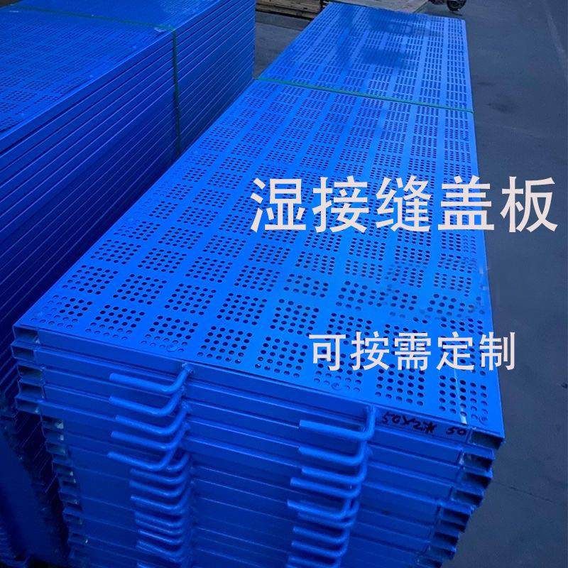 桥梁湿接缝盖板防护网承重伸缩缝脚踏板建筑桥面施工防坠网镀锌板