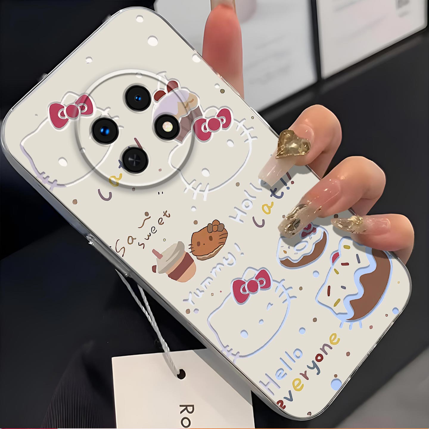 适用于OPPPO K13s手机壳K13Turbo镜头全包PLL110镂空KT猫耐脏防摔软壳K13x高颜值凯蒂猫保护套卡通新款手机套