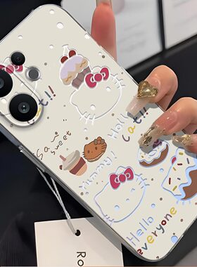 适用于vivos30手机壳s30镜头全包防摔镂空KT猫磨砂超薄软壳新款简约保护套个性高颜值高级感手机套s30Promini