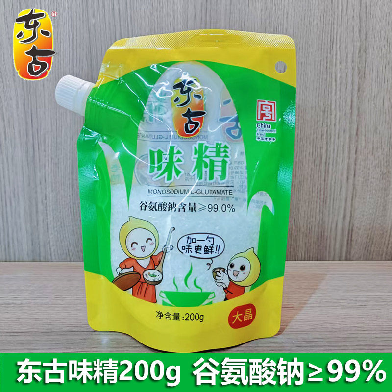 新品东古味精200g带扭嘴