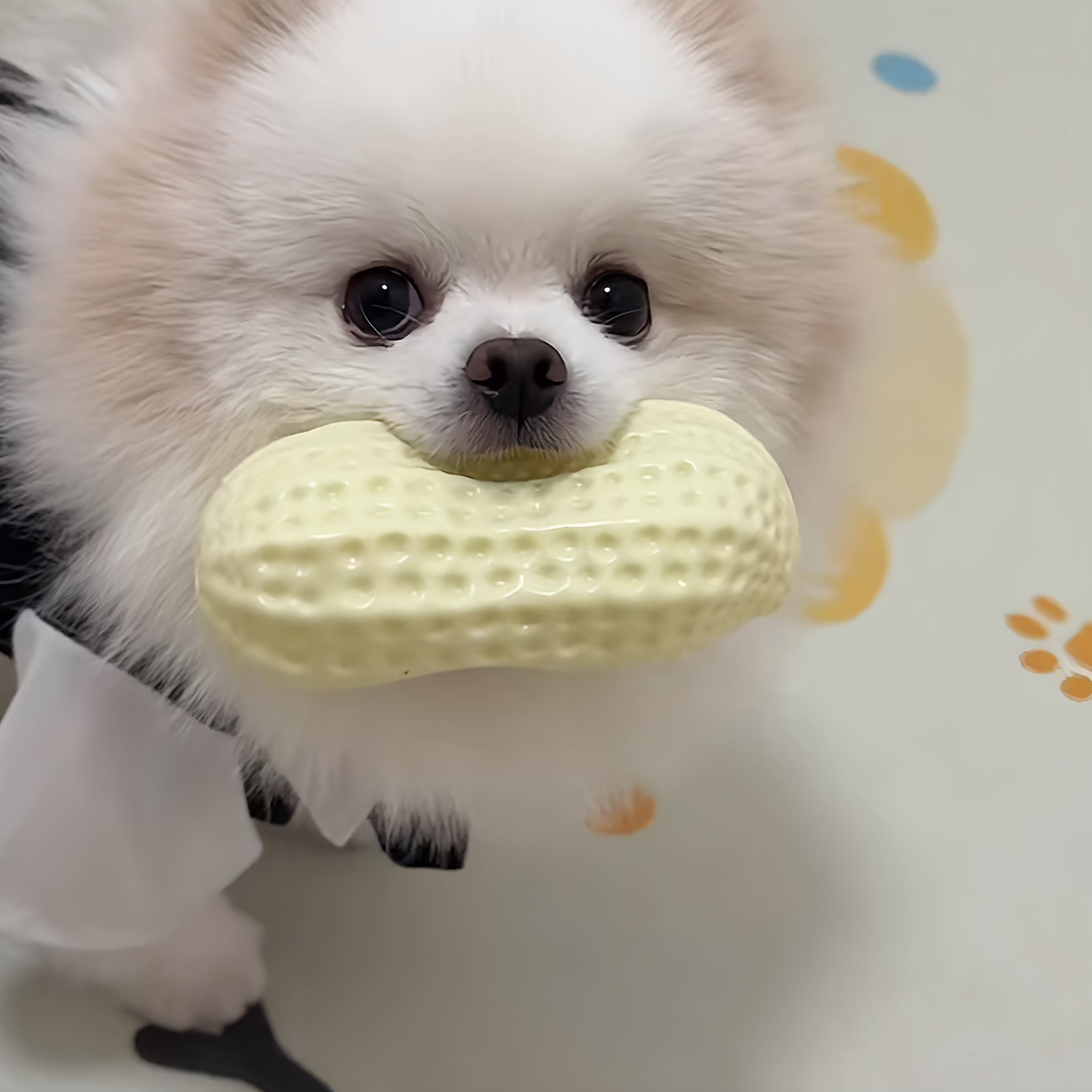 狗狗花生玩具耐咬磨牙洁牙趣味发声互动宠物自己在家自嗨解闷神器