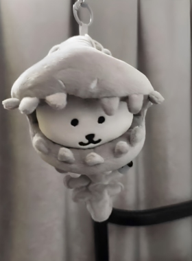 迷你恐龙骨架玩偶头套挂件钥匙扣