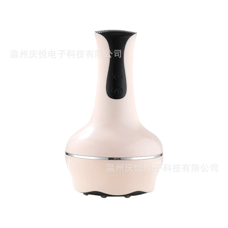 刮痧拔罐一体机电动刮痧仪经络刷全身通用疏通背部钢柱拔罐器