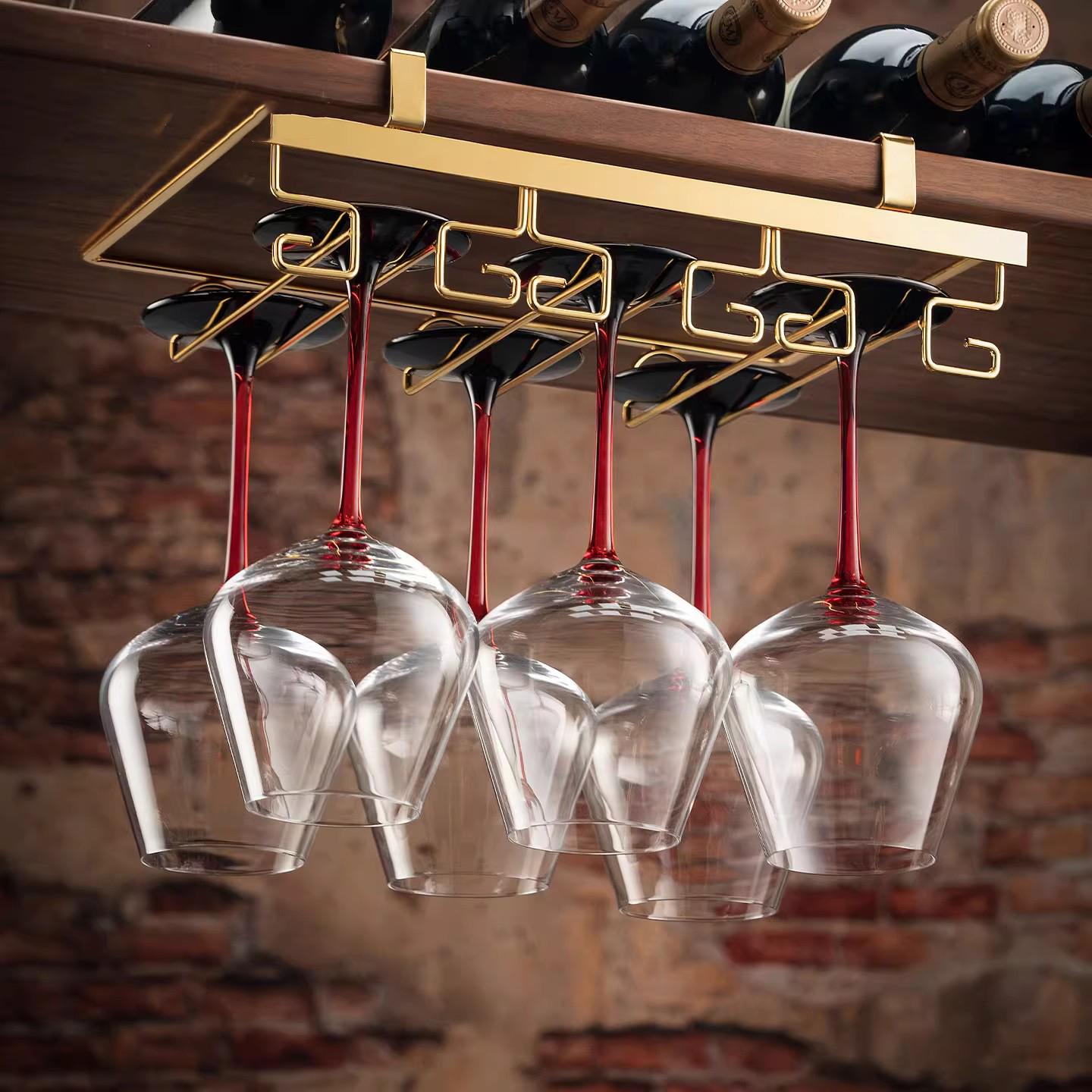 轻奢红酒杯架子倒挂高脚