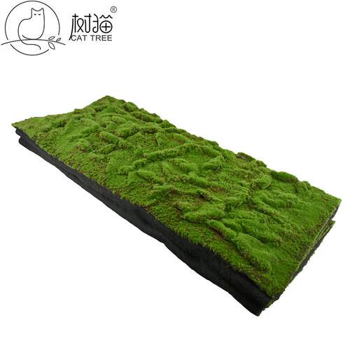 树猫仿真苔藓草皮植毛假青苔草坪植物墙配材室内景观绿化人造草皮