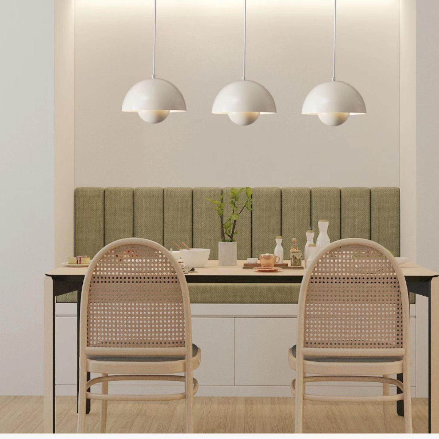 中古风法式奶油风VP1吊灯 北欧简约吧台餐厅卧室床头升降花苞吊灯,家装灯饰光源,智能吊灯,淘宝优惠券,粉丝福利购,淘宝优惠卷