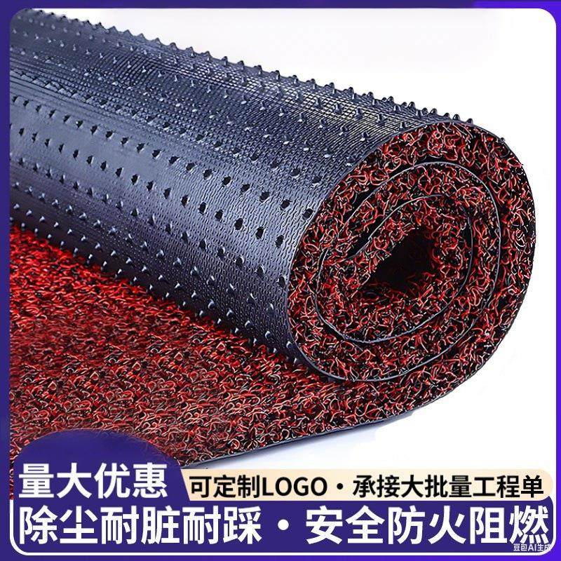 pvc拉丝地毯加厚汽车脚垫商用酒店商场门口迎宾钉底丝圈防滑地垫,居家布艺,地毯,淘宝优惠券,粉丝福利购,淘宝优惠卷