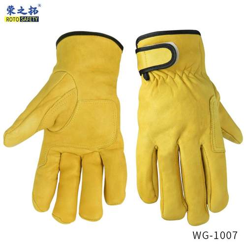 纯羊皮司机劳保手套花园防滑柔软舒适电焊全皮防烫软皮灵活氩弧焊