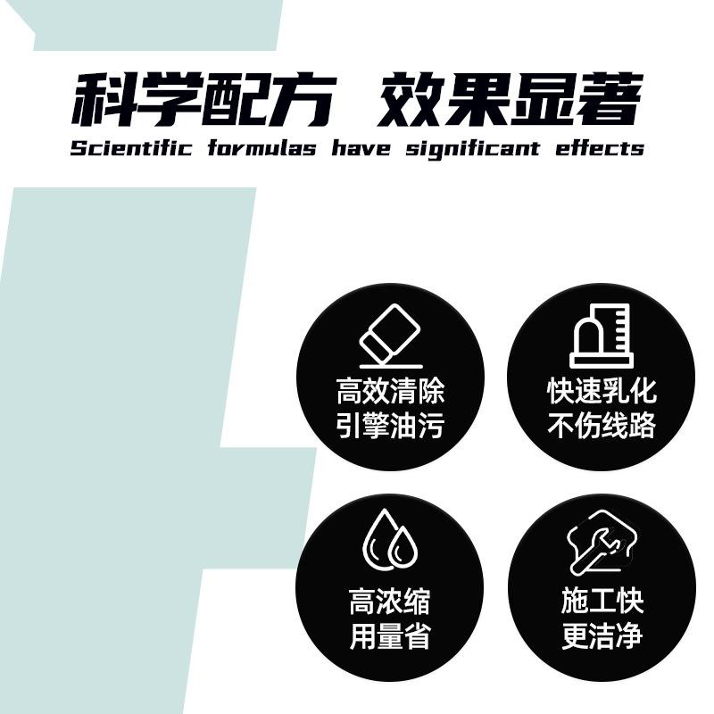 汽车引擎油污清洁剂原液发动机舱外部清洗剂去污除油剂