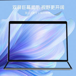 10.9英寸酷睿i3双屏笔记本触摸屏手写屏设计商务精英便携折叠 新款 办公绘画手提电脑本 欧奢蒂