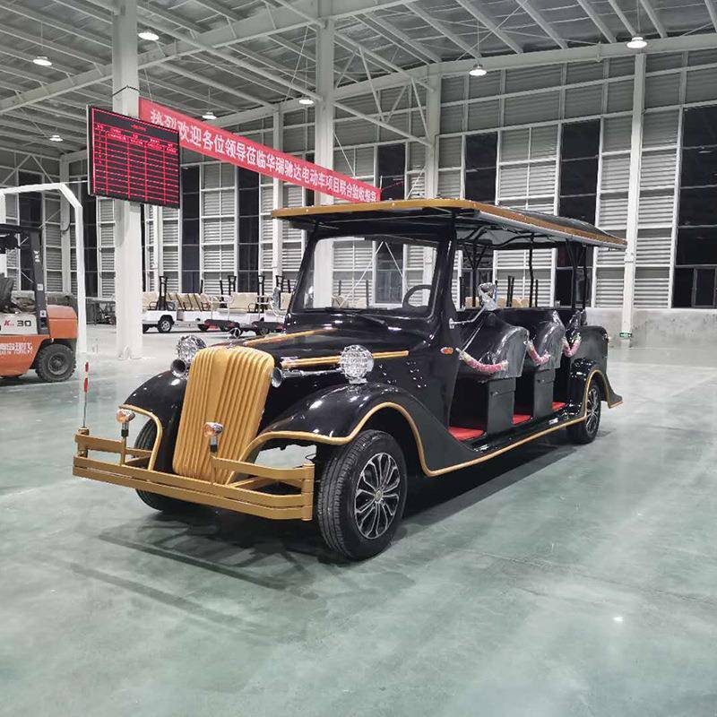 景区楼盘接待电动老爷车电动观光车景区观光车景区摆渡车8-11座