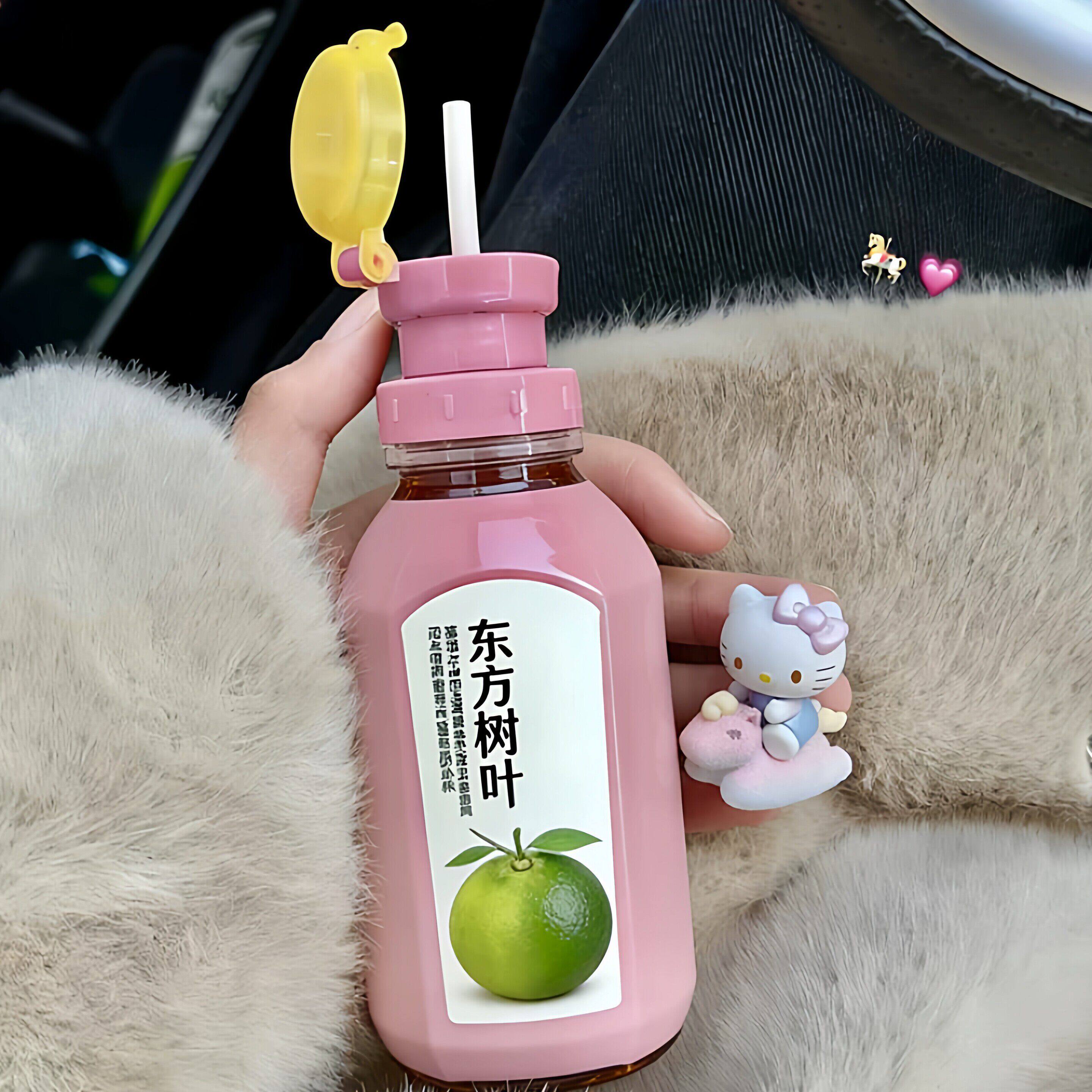 饮料矿泉水三合一吸管转换头大口径健身便携水瓶喝水瓶盖防漏外出