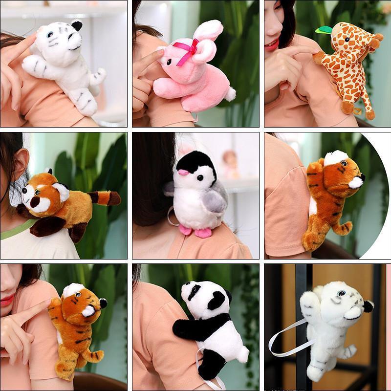 海洋馆动物园纪念品趴肩膀站肩