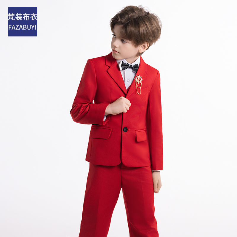 儿童西装设计感正装休闲韩风