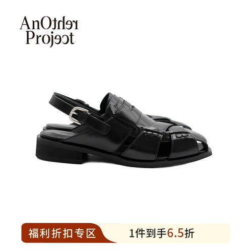 AnOtherProject圆头中性乐福鞋