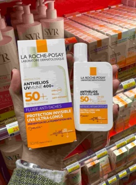 巴黎BC直邮LA ROCHE-POSAY理肤泉紫标UV400防晒小白瓶50ml