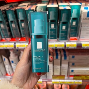 巴黎BC直邮理肤泉Effaclar AZ三酸焕肤乳40ml对抗瑕疵皱纹初老