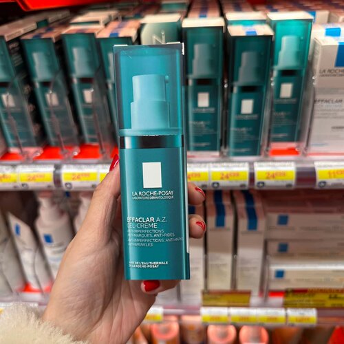 巴黎BC直邮理肤泉Effaclar AZ三酸焕肤乳40ml对抗瑕疵皱纹初老