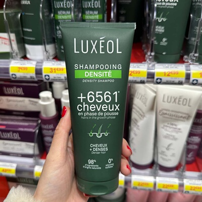 巴黎BC直邮LUXEOL乐丝欧爆发头皮洗发水密发修复生物素6561