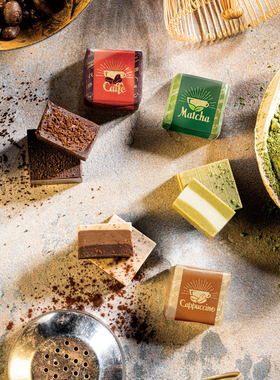 意大利进口Venchi闻绮咖啡抹茶巧克力块