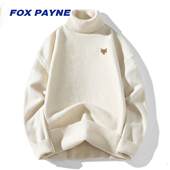 英国FOX 上衣内搭打底 长袖 PAYNE小狐狸男装 休闲高领卫衣男秋新款